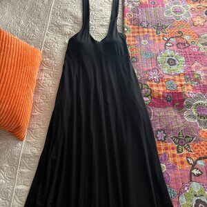 SheBird The Harper Halter Bra Dress In Black - Size 2